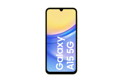 Телефон Samsung Galaxy A15, 5G, 128GB, жолт