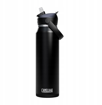 Shishe uji CamelBak Thrive Flip Straw VSS, 750ml, metalike, e zezë