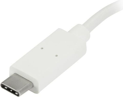 Hub USB C StarTech HB30C3A1CFBW, 4 porta, 5Gbps, i bardhë