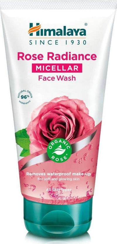 Xhel pastrues fytyre Himalaya Organic Rose Radiance, micelar, 150ml