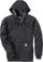 Bluzë me kapuç Carhartt Loose Fit Midweight Full Zip, për burra, me zinxhir të plotë, gri karbon