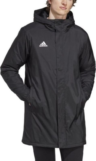 Xhaketë Adidas Entrada 22 Stadium M IB6076, e gjatë, me kapuç, e zezë