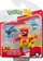 Set figurash Pokémon Jazwares Battle Figure 3 Pack, Piplup Misdreavus Magmar, 5 cm dhe 7.5 cm, shumëngjyrëshe