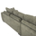 Këndi divan HM COVEN HM3266.04L, formë L anë e majtë, 298x208 cm, material tekstil, jeshil