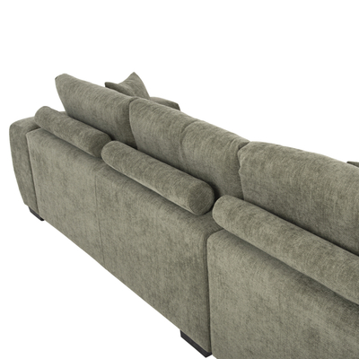 Këndi divan HM COVEN HM3266.04L, formë L anë e majtë, 298x208 cm, material tekstil, jeshil