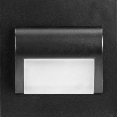 Dritë shkallësh LED Orno Draco, 12V 1.5W, 3000K, e zezë