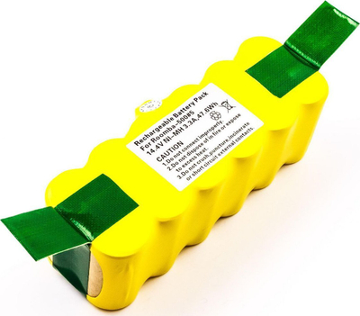 Bateri për robot fshesë CoreParts MBVC0007, NiMH 3300 mAh, 14.4 V, jeshile