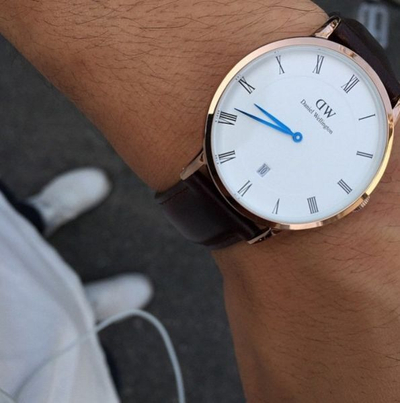 Orë dore Daniel Wellington DAPPER Sheffield Gold H24-781