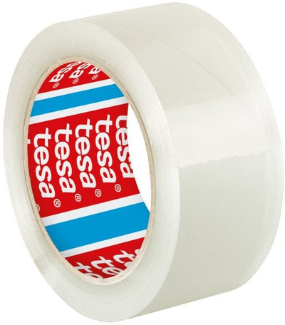 Shirit ngjitës paketimi Tesa Tesapack PP 4195, 66m x 50mm, transparent, 6 copë