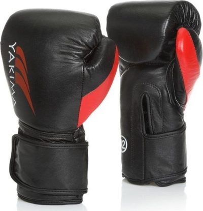Doreza boksi YakimaSport WOLF V, 12 oz, të zeza