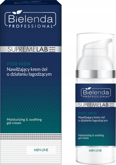 Krem xhel për fytyrë Bielenda Supremelab Men Line, hidratues, 50 ml