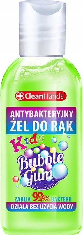 Xhel dezinfektues për duar Cleanhands, për kalamaj, erë çamçakëzi, 50 ml