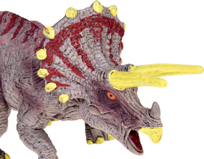 Figurë dinosauri Triceratops ZA5192, 20 cm, shumëngjyrëshe
