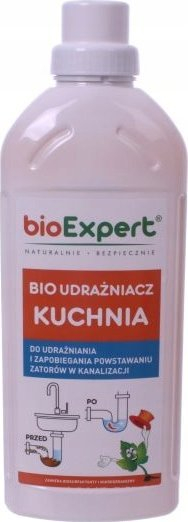 Био средство за одзатнување на цевки bioExpert, кујна, 1000 ml, арома на агруми