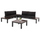 Set kopshti Dex 3-pjesësh (HM6090), kaftë/ zezë