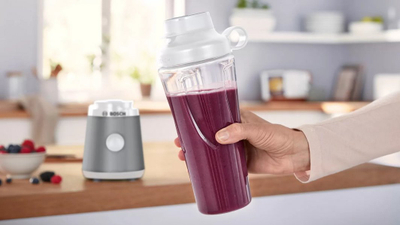 Blender Bosch MMB2111T, 0.8 L, i argjendtë