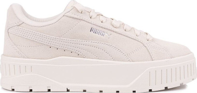 Atlete për goca Puma Karmen II W 397457 03, platformë e lartë, bezhë e çelët
