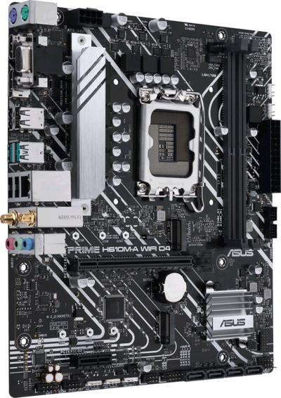 Pllakë amë ASUS PRIME H610M-A WIFI D4 - Intel H610