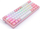 Механичка тастатура Redragon K617 Fizz, 61 тастер, RGB, розова