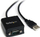 Kabllo StarTech USB A - DB9 ICUSB2321FIS, 2.5m, e zezë