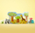Set lodër LEGO® DUPLO® 10971 Wildlife of Africa, 10 pjesë