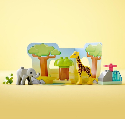 Set lodër LEGO® DUPLO® 10971 Wildlife of Africa, 10 pjesë