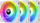 Ventilatorë PC Thermaltake SWAFAN EX12 RGB, set me 3 copa, 120mm, të bardhë