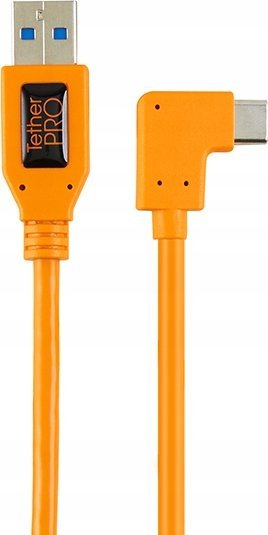 Adapter USB Tether Tools, USB 3.0 n'USBC, 50cm, portokalli