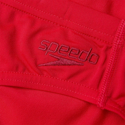 Rroba banje për burra Speedo Eco Endurance+ 7 cm, thahet shpejt, e kuqe