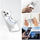 Set mbrojtës 4smarts Premium 360 për iPhone 17 Pro, MagSafe, transparent