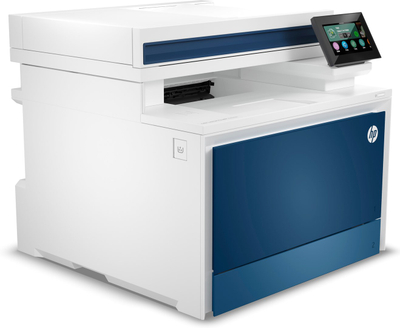 Мултифункционален печатач HP Color LaserJet Pro MFP 4302fdn, 33 стр/мин, сино/бело