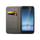 Set mbrojtës Magneto për Xiaomi Redmi 13C, këllëf-portofol, xham i temperum, i zi