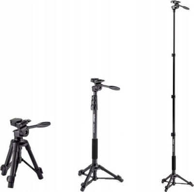 Монопод Velbon Pole Pod EX, алуминиум, висина 187 cm, црн