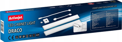 Dritë nën-dolap LED Activejet Draco, 13W, 900lm, e bardhë