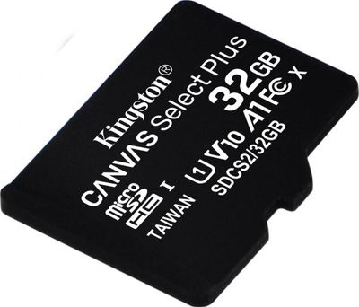 Kartë memorie Kingston Canvas Select Plus MicroSDHC, 32 GB, Klasa 10 UHS-I/U1 A1 V10 (SDCS2 /32GB)