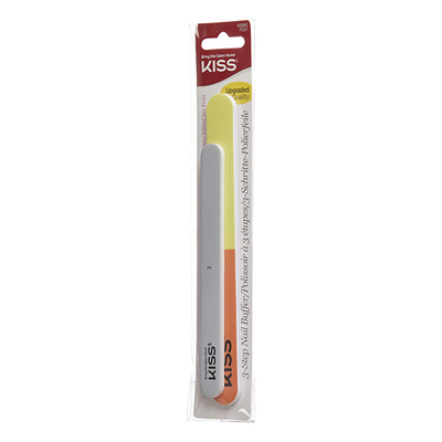 Set lima për thonj KISS 3-Step Nail Buffer, 2 copë