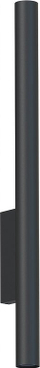 Aplice murale Fourty XL, 60 cm, GU10, e zezë