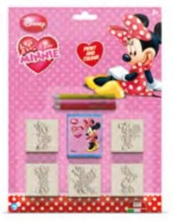 Set kreativ Disney Minnie Mouse, vula vizatimi, lapsa ngjyrues, rozë