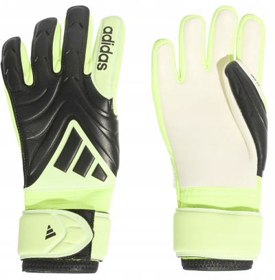 Doreza portieri adidas Copa League Jr JN5345, URG 3.0, për kalamaj, jeshile neoni me të zezë