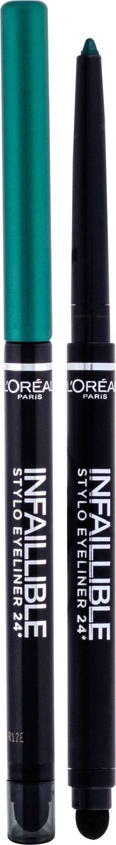 Laps eyeliner xhel L'Oreal Paris Infallible 24H, rezistent ndaj ujit, 10g, ngjyra Irresistible Khaki 313