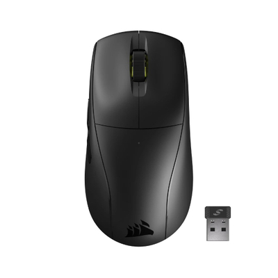 Maus lojrash Corsair M75 Air Wireless, ultra i lehtë, pa tela, i zi