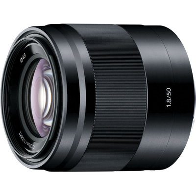 Objektiv fotografik Sony FE 50mm F1.8, Prime, Full Frame, i zi