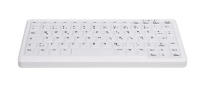 Tastierë Active Key AK-C4110, RF Wireless, QWERTZ, e bardhë
