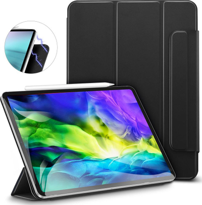 Mbrojtës me kapak për IPAD PRO 11 2018/2020, e zezë