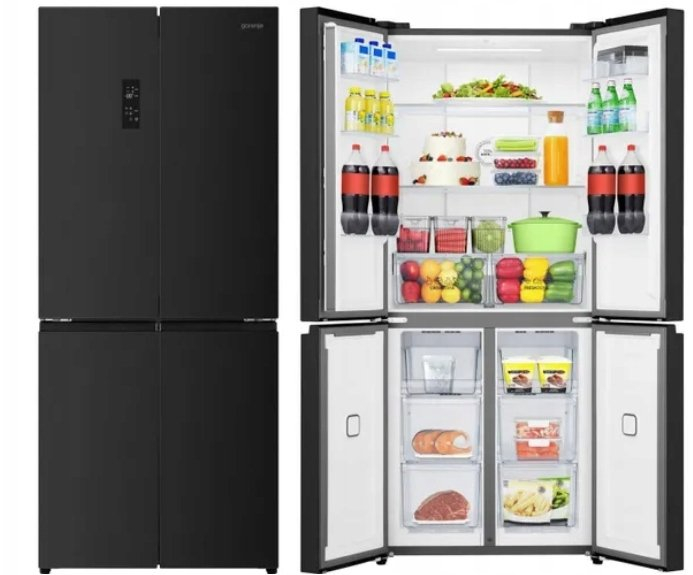 Frigorifer Gorenje NRM819E61BX, 460L, Total No Frost, i zi mat