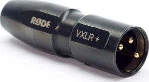 Аудио адаптер Rode VXLR+, 3.5 мм во XLR, црн