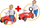 Mbajtës makine për fëmijë Big Bobby Car Walker 2-in-1 Learn to walk (800056445) I