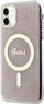 Kallëp telefoni Guess GUHMN61H4STP për iPhone 11, 4G MagSafe, rozë