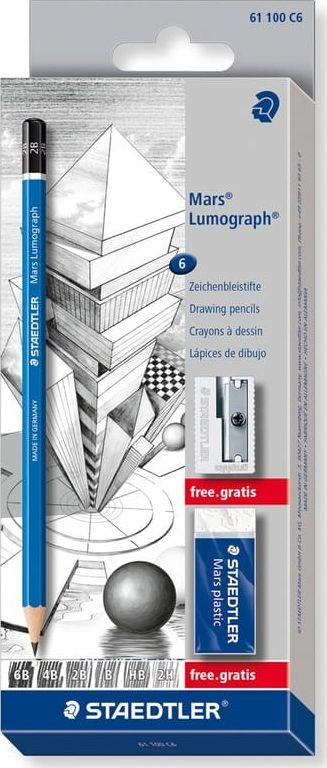 Set lapsash Staedtler Bleistift, 6 copë