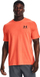 Bluzë sportive Under Armour Sportstyle Left Chest, për burra, madhësia S, portokalli me detaje të zeza
